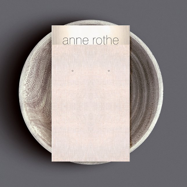 Visning för enkel Elegant - avläsning Visitkort (Skapare uppladdad)