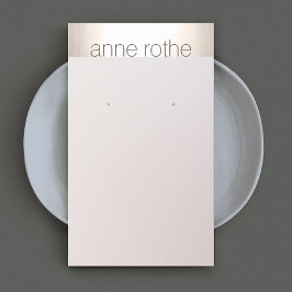 Visning för enkel Elegant - avläsning Visitkort