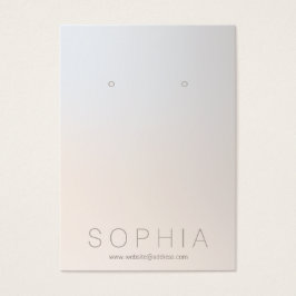 Visning för enkel modern judisk designeravläsning visitkort