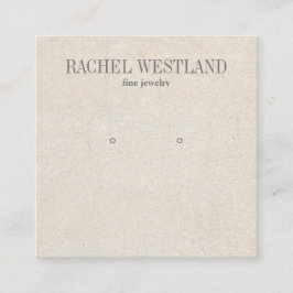 Visning för  för  för  juvelyr av antika Pappra ly Fyrkantigt Visitkort