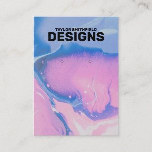 Visning för  för målning av vattenfärg i Möns Visitkort