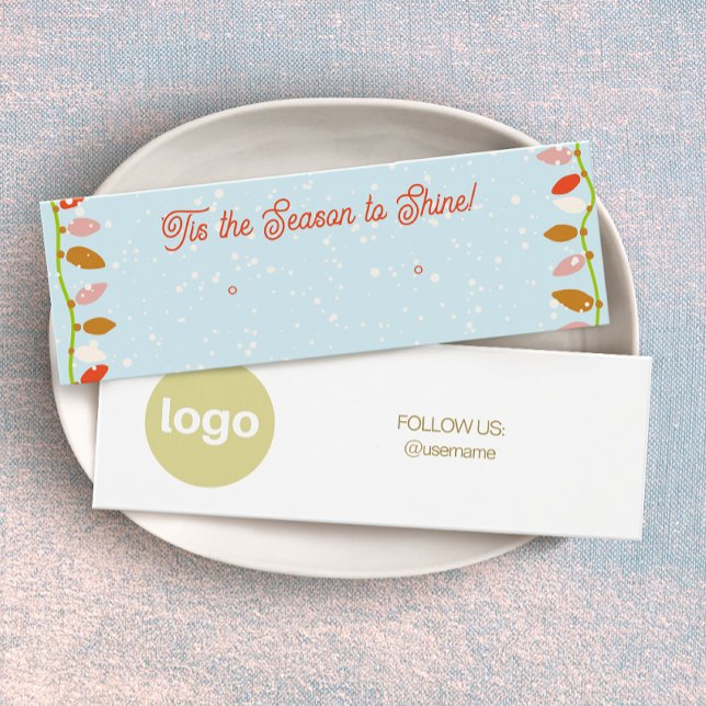 Visning för helgdag Stud-avläsning Litet Visitkort (Skapare uppladdad)