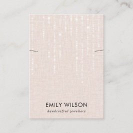 VISNING FÖR  LINJEKTIONSBAND VISITKORT