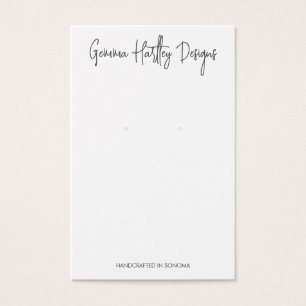 Visning för manuell  för redigering av skript i ch visitkort