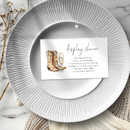 Visning för Möhippa av bubblor och bubblor Tilläggskort