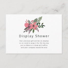 Visning för Möhippa av Grandeur Plum & Rosa Blommi Tilläggskort