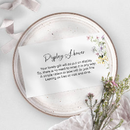 Visning för Möhippa av Wildblomma Tilläggskort