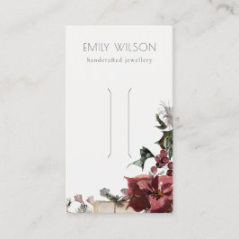 Visning för värmeavskärmning av vintern visitkort