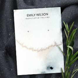 Visning FÖR VATTENFÄRGBRUSH VARNING FÖR VATTENBRÖT Visitkort