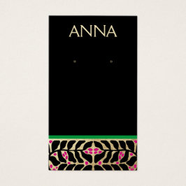 Visning-kort för elegantens julstämning visitkort