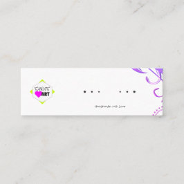 Visning Mini Visitkort