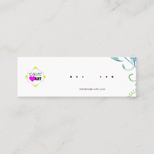 Visning Mini Visitkort (Framsida)