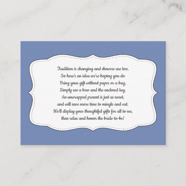 Visning möhippa, kort, FÄRG Tilläggskort (Framsida)