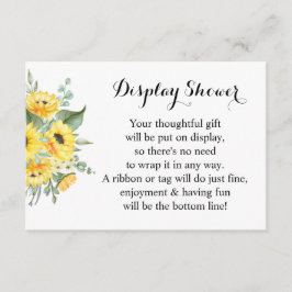 Visning Möhippa Möhippa Solblommor Greenery Tilläggskort