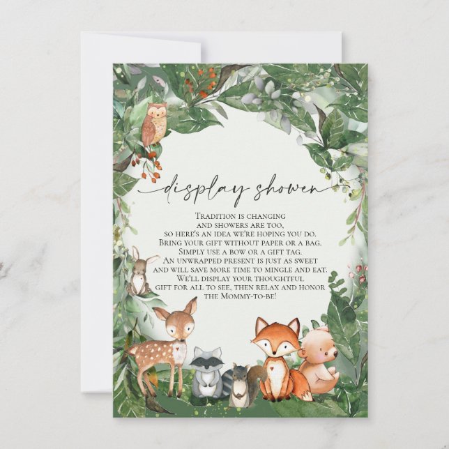 Visning Shower Insert Woodland (Framsida)