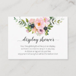 Visning Shower Tilläggskort