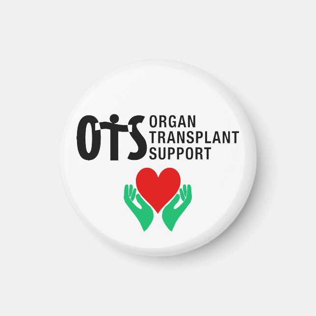 Visning vår logotyp magnet (Framsidan)