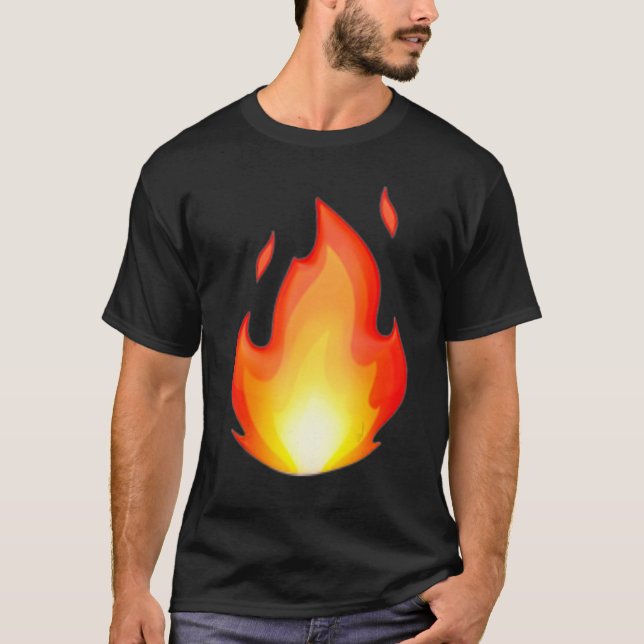 Visningar för brandsläckningsskläder i hett  för e t shirt (Framsida)