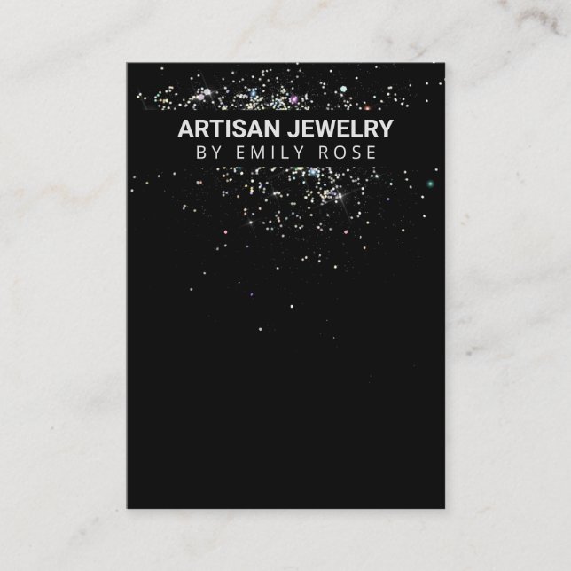 Visningar för Holografiska miniatyrdiagram Visitkort (Framsida)