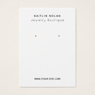 Visningar för textavläsning i modern Anpassningsba Visitkort