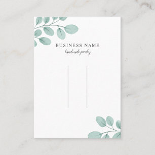 Visningen Eucalyptus Hair Clip Barrette Visitkort