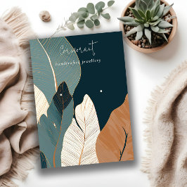 Visningen för Ökning av tropisk läder från Guld i  Visitkort