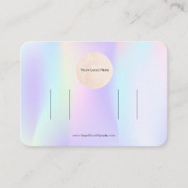 Visningen Klipp ut Logotyp-Dubbla-radklipp Visitkort