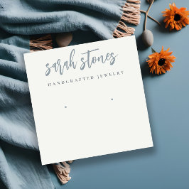 Visningen Minimal  för svartvit Grått-visning Fyrkantigt Visitkort