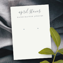 Visningen Minimal  för svartvit Grått-visning Visitkort