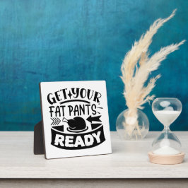 Visningen Oformaterad Tjock Byxor Thanksgiving  Pl