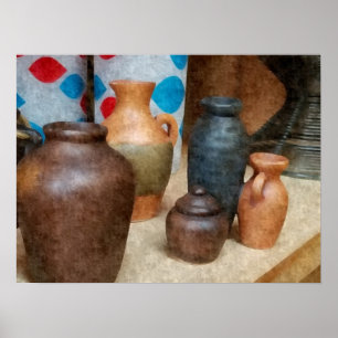 Visningen Pottery Poster