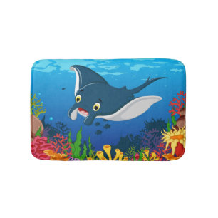 Visningen Stingray Corals Reed Badrumsmatta