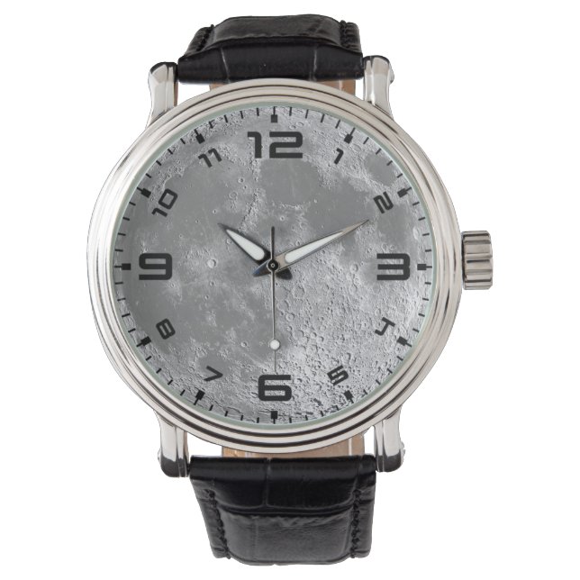 Visningsbevakning för måne armbandsur (Framsida)