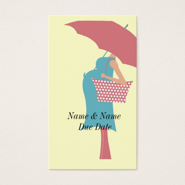 Visningsmeddelande Visitkort (Framsidan)