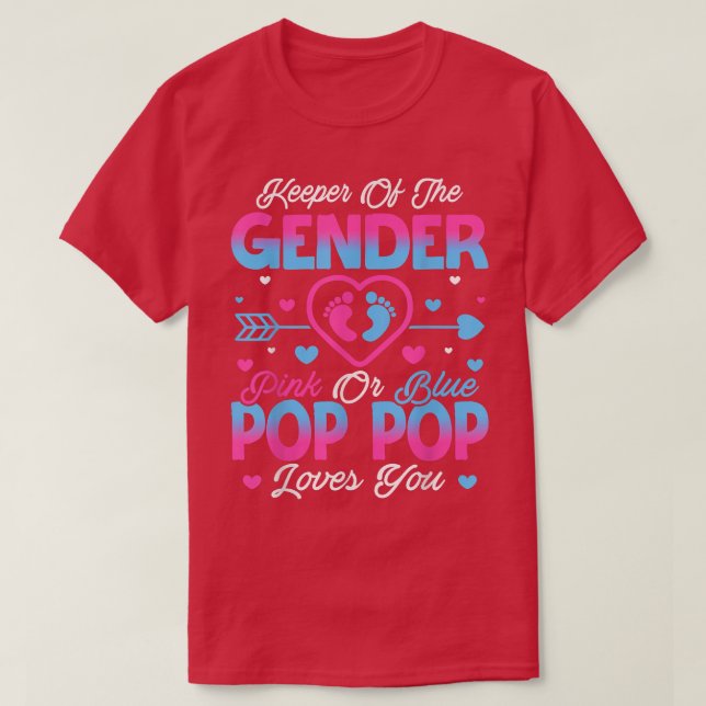 Visningsprogram för Gender i baby Rosa eller Blå p T Shirt (Design framsida)