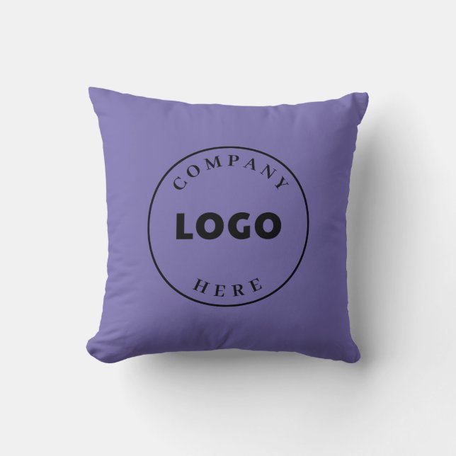 Visningsrum för Business Logotyp Company Kudde (Framsida)
