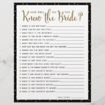 Visningsspel | Hur väl känner du till Bride?