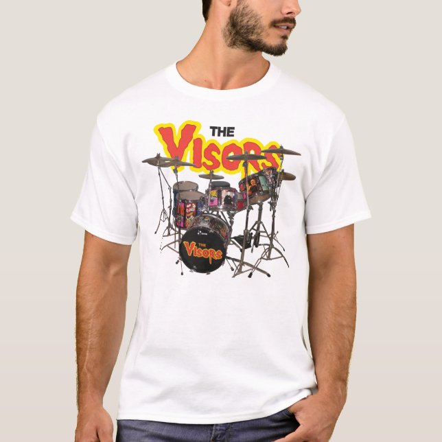 Visors Brians trummar skjortan Tee Shirt (Framsida)