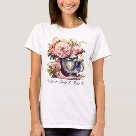 Vispa det, knäpp det, dela det | Bak-T-Shirt T Shirt