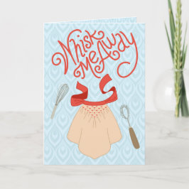 Vispa Mig Bort - Retro Bakhumor Kort