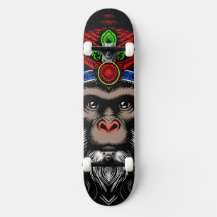 Viss gammal apa mini skateboard bräda 18,5 cm
