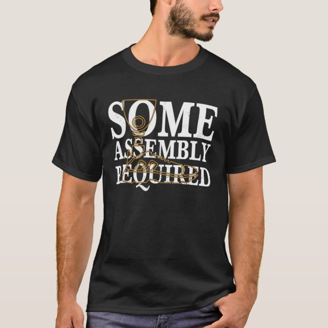 Viss sammansättning kräver aktiverad handikappprof t shirt (Framsida)