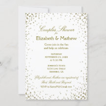 Viss skugga | Guld Confetti