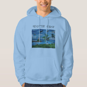 Vissa är Anpassningsbar Manar Basic Hooded Sweatsh Hoodie