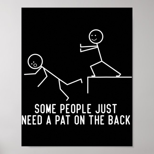 Vissa behöver bara en liten bit på baksidan av Rol Poster (Framsidan)