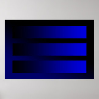 vissa blå övertoningar poster