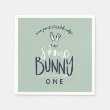 VISSA BUNNY FÖDELSEDAGSFEST NAPKINS