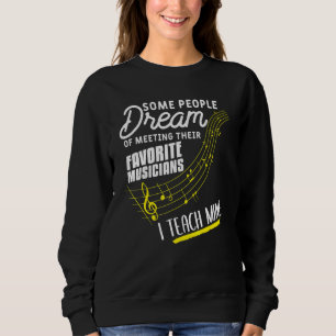 Vissa drömmer om att träffa sina favoritmusiker t shirt