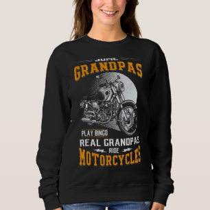 Vissa farfar spelar Bingo Real Grandpas Ride Motor T Shirt