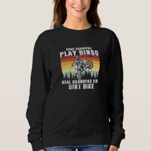 Vissa farfar spelar bingo Riktiga farfar kör dirt T Shirt